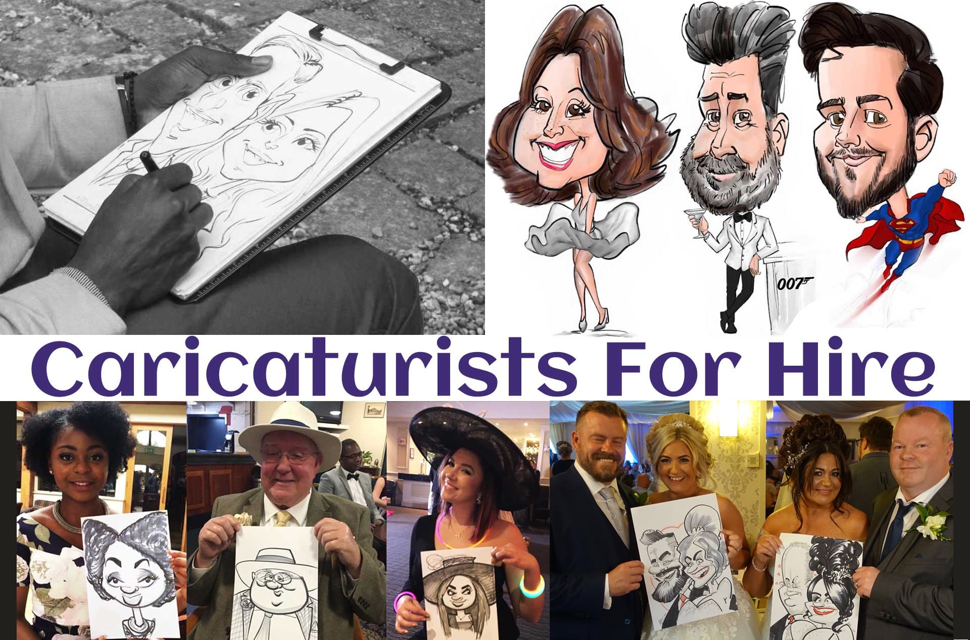 Caricaturist Hire