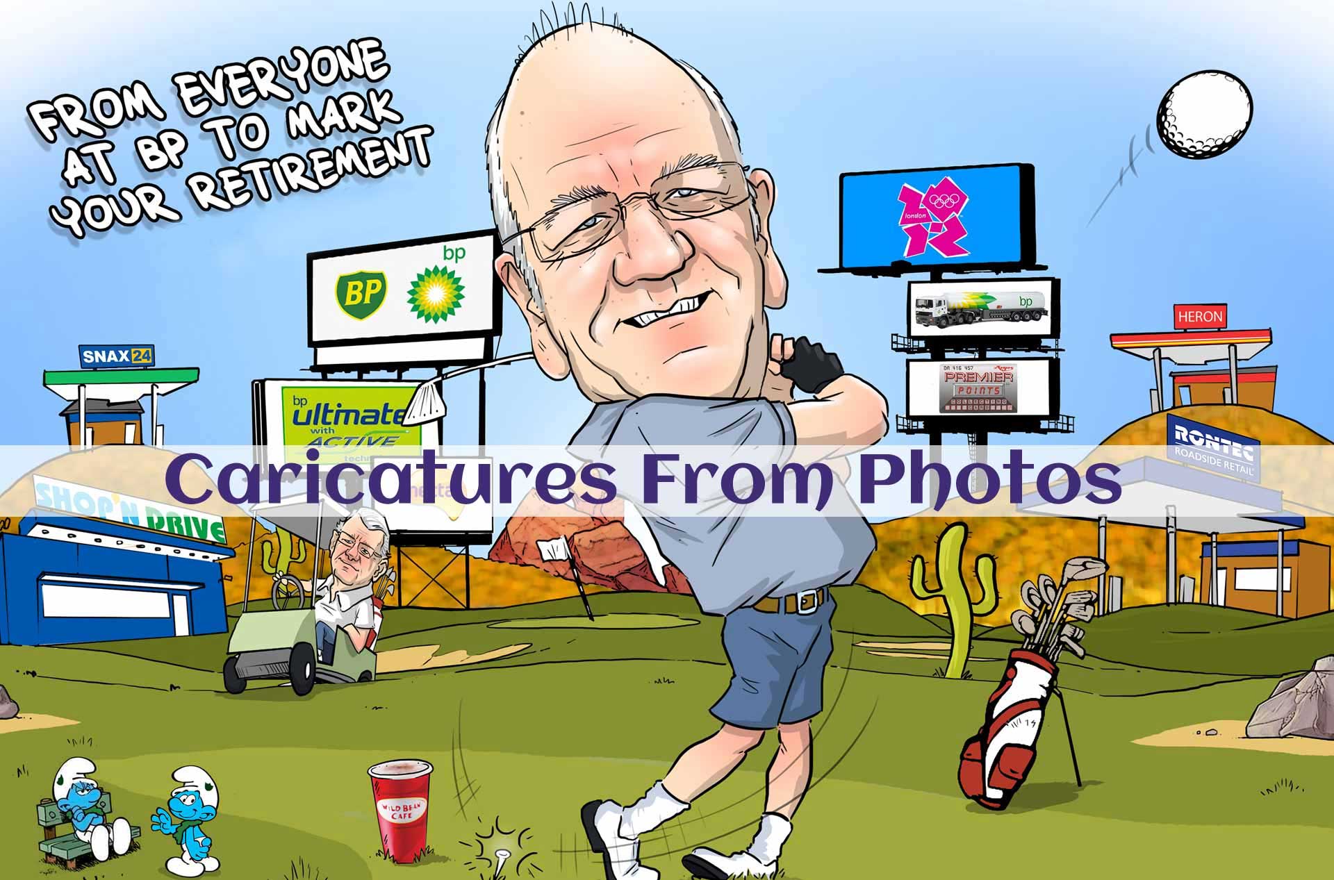 Caricatures from photos